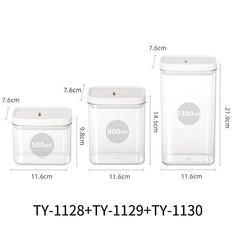 Airtight Square Jar