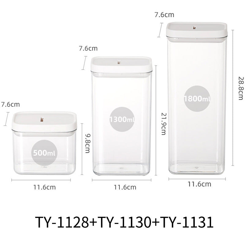 Airtight Square Jar